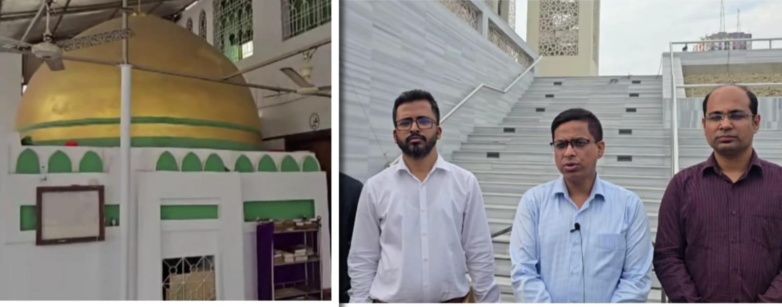 নারায়ণগঞ্জের মন্ডলপাড়া সেই জ্বীনের মসজিদ সংরক্ষণের লক্ষ্যে পরিদর্শনে জেলা প্রশাসক মোঃ রায়হান কবির