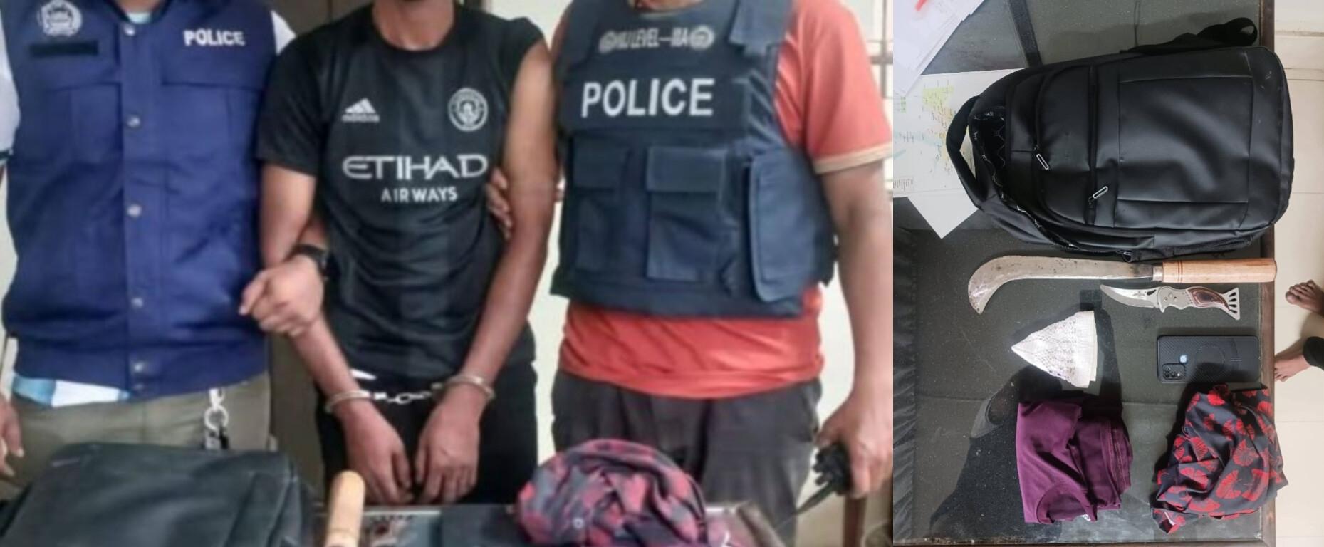 নবীগঞ্জে দুই স্কুল শিক্ষিকার স্বর্ণের চেইন ছিনতাইকারী ধরতে পুলিশের সাঁড়াশি অভিযান এক ছিনতাইকারী আটক