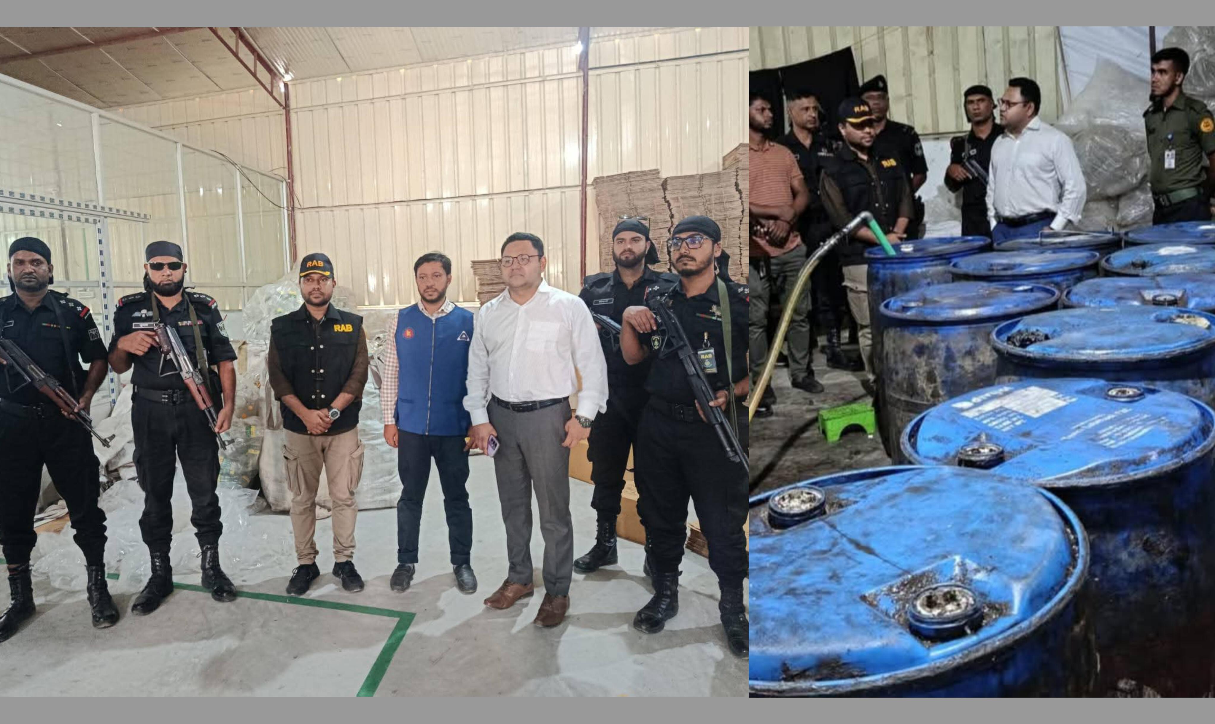 রূপসীতে ভোজ্য তেলের কৃত্রিম সংকট: অবৈধ মজুদ ও লেভেলিংয়ে দুই প্রতিষ্ঠানে দেড় লাখ টাকা জরিমানা