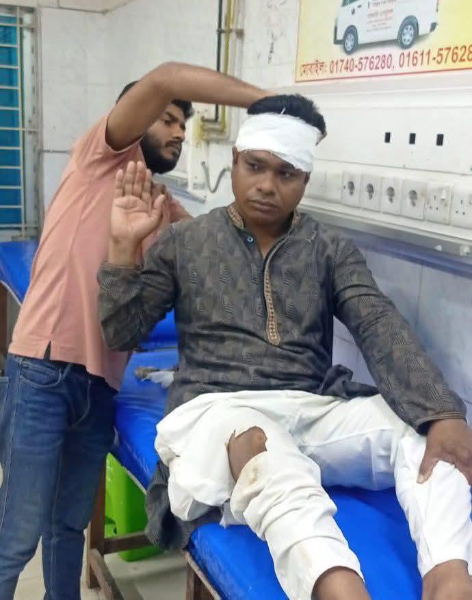 প্রতিমন্ত্রীর কর্মসূচি শেষে সড়ক দুর্ঘটনায় সাংবাদিক হাসান মামুন গুরুতর আহত