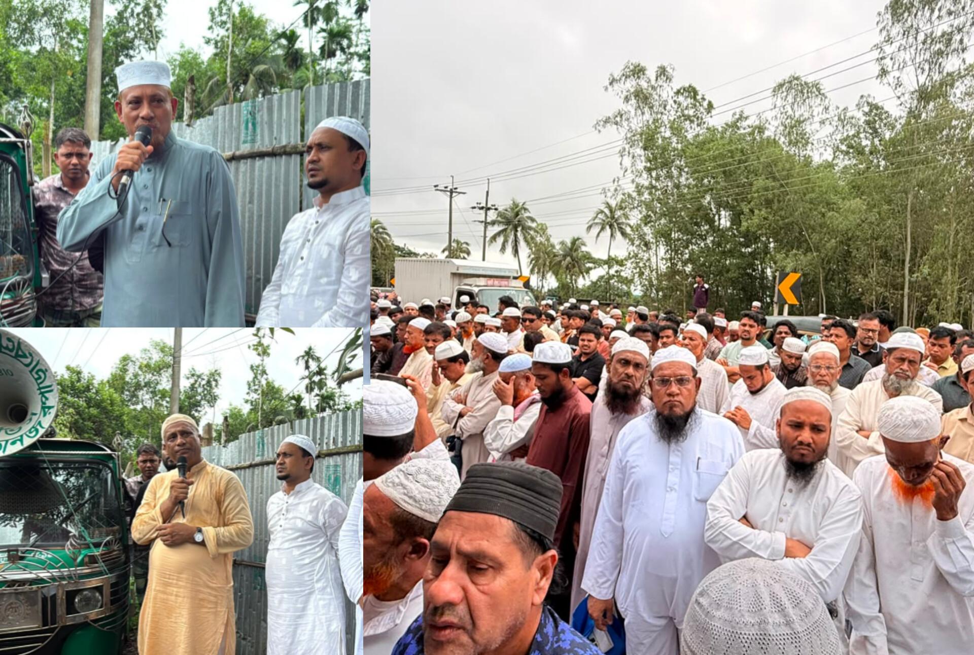 টেকনাফ উপজেলা বিএনপির সাংগঠনিক সম্পাদক এএইচএম ওসমান গণীর পিতা আলী আহমদের জানাজা সম্পন্ন, স্মৃতিচারণে রাজনৈতিক ও সামাজিক ব্যক্তিবর্গ