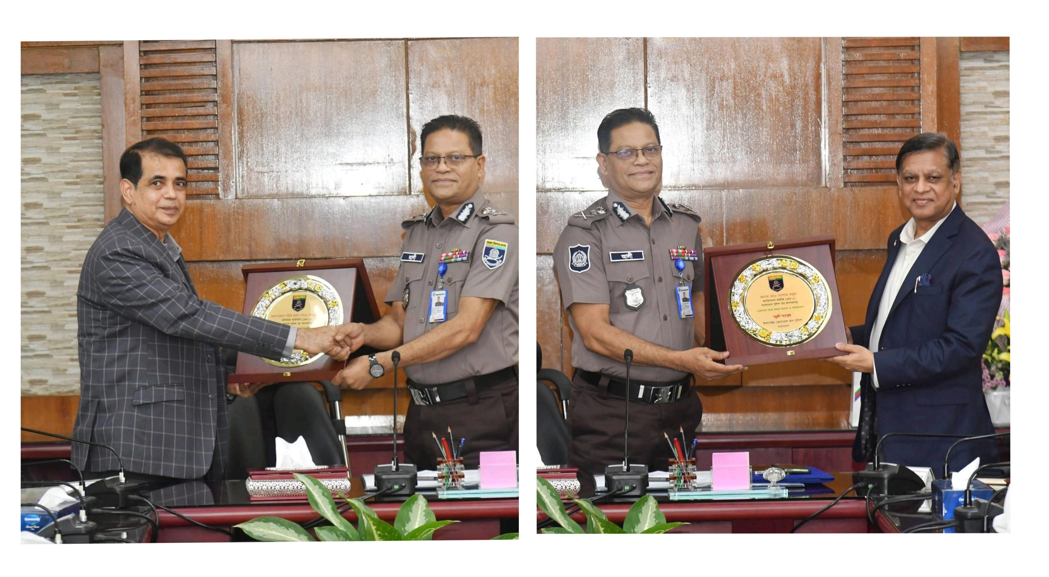 অবসরে গেলেন র‍্যাব মহাপরিচালক এ কে এম শহিদুর রহমান এবং এসবির অতিরিক্ত আইজি মোঃ গোলাম রসুল