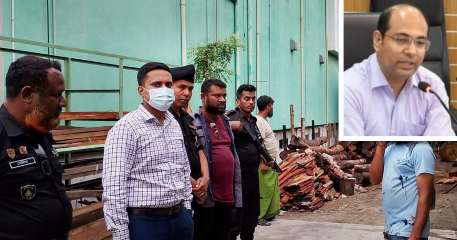 শিবু মার্কেট এলাকায় জনদুর্ভোগ সৃষ্টি—তাৎক্ষণিক অভিযানে গাজী টিম্বার কে জরিমানা ও সতর্কতা প্রদান